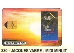 1993 14 JACQUES VABRE - MIDI MINUIT 50U 04/93 GEM LAQUEE NUMEROTEE