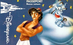 1993 ALADDIN EURODISNEYLAND VALIDE LE XXXXXX ODYSSEE