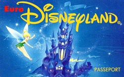 1992 FEE CLOCHETTE EURODISNEYLAND VALIDE 1 JOUR