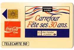 1993 CARREFOUR FETE SES 30 ANS GEM 03/93