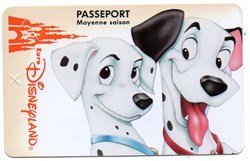 1994  PERDITA ET PONGO EURODISNEYLAND VALIDE LE XXXXXX GROUPE SCOLAIRE