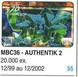 1999 MOBICARTE AUTENTIK 2
