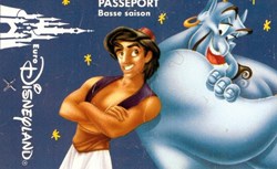 1993 ALADDIN EURODISNEYLAND VALIDE LE XXXXXX GROUPE JEUNES