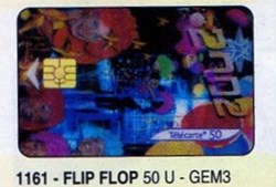 2001 09 FLIP FLOP 50U 12/01 GEM2 ASSEZ RARE