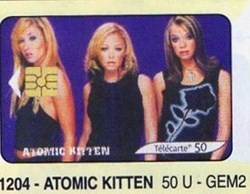 2002 16 ATOMIC KITTEN 120U 08/02 OB1