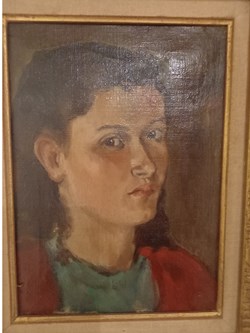 Autoportrait de madeleine à 14 ans