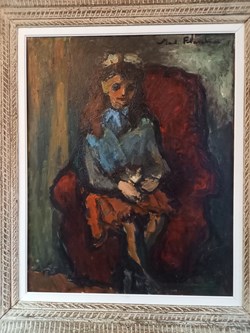 Thérèse au chat