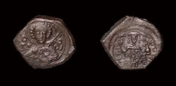 ALEXIUS III ANGELUS-COMNENUS AE HALF TETARTERON
