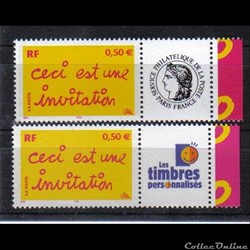 19 timbres de message 2004