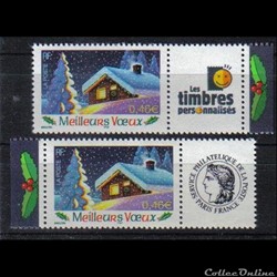 09 timbres meilleurs voeux 2002