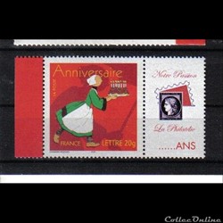 42 timbre personnalisable No 3778 A