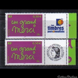 20 timbres de message 2004