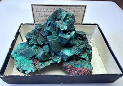 Malachite pseudomorphe après Azurite (Tsumeb)