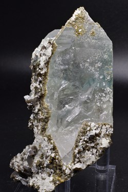 Quartz "bleu", Sidérite et Calcite