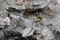 Apatite sur Arsénopyrite