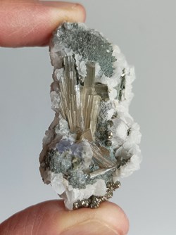 Apatite, fluorite et calcite