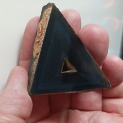 agate polyèdrique (Paraiba, Brésil)