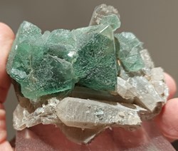 Fluorite et Quartz