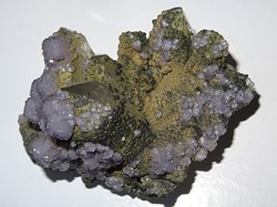 Fluorite, Clinochlore et Quartz