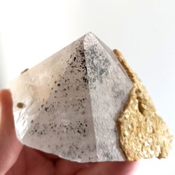 Quartz et Sphalérite (inclusions)