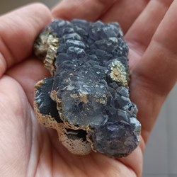Fluorite (stalactite)