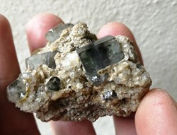 Apatite vert-bleu