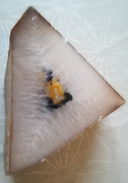agate polyèdrique (Paraiba, Brésil)