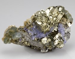 Fluorite, Pyrite et Apatite