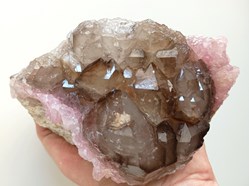 Quartz rose & Quartz fumé
