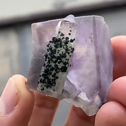 Fluorite et Quartz