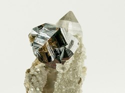 Cassitérite sur Quartz