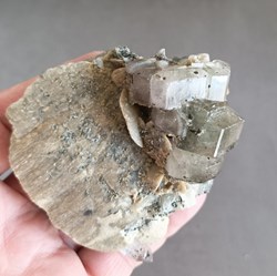 Apatites sur siderite