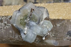 Apatite sur Quartz
