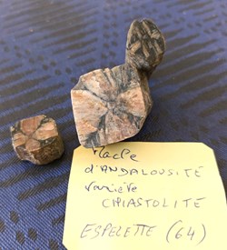 Andalousite (Chiastolite)