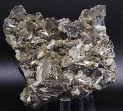 Topaze, Arsénopyrite et Fluorite