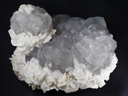 Fluorite (tétrahexaédre) et Barite XXL
