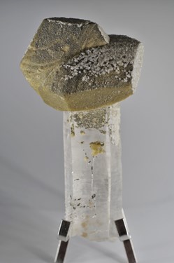 Sidérite sur Quartz