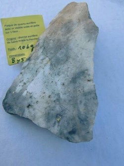 Quartz aurifère (Limousin)