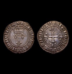 CHARLES VI Gros dit "Florette"