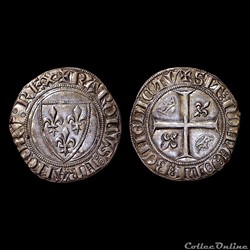 CHARLES VI Blanc dit "Guénar"