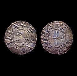 ARCHEVÊCHÉ DE VIENNE - Denier anonyme ou Viennois sans besants