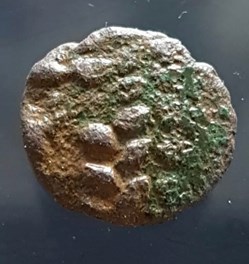 Petit bronze au sanglier enseigne