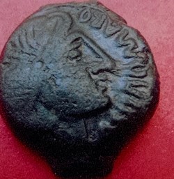 Bronze au sanglier enseigne ASIIDOMARO. DT 2446B