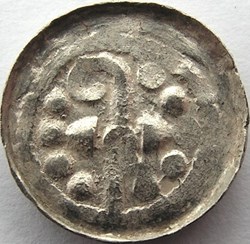 Silesian or Greater Poland anonymous „cross denarius”