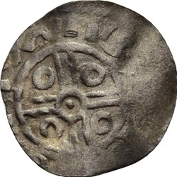Pomerania - imitation denar of Łupawa type