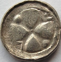 Silesian or Greater Poland anonymous „cross denarius”