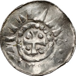 Polish or Saxony imitation (?) of anonymous „cross denarius”