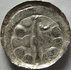 Silesian or Greater Poland anonymous „cross denarius”