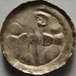Silesian or Greater Poland anonymous „cross denarius”