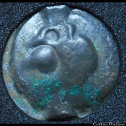 Série 538 DT 2612 potin à la tête d'indien et au loup